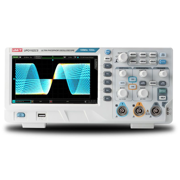 Osciloscopio Digital de doble canal, generador de señal de entrada, 1GSa/S,  100MHz * ancho de banda, frecuencia de muestreo, almacenamiento, multímetro